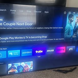 75 Inch smart Tv With Google, Remote And Stand 