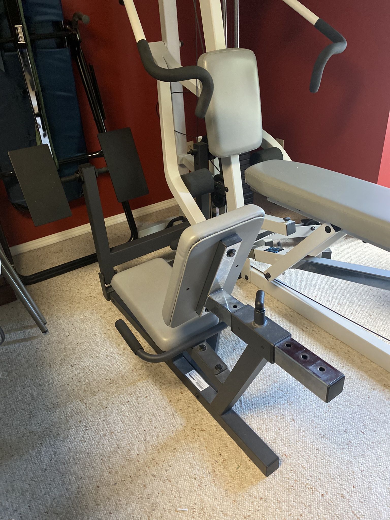 Precor Solana (now owned by Peloton) Home Fitness With Leg Press