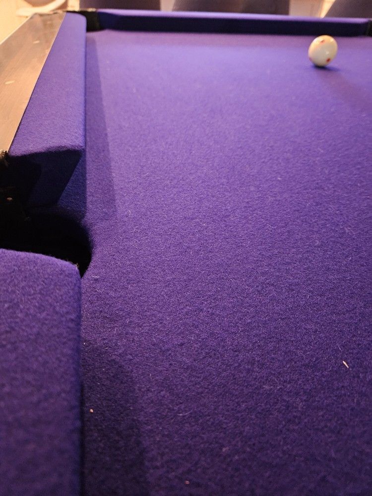 Pool Table With Ping Pong Setup. Pool Table Is 50×90, And 32" Tall