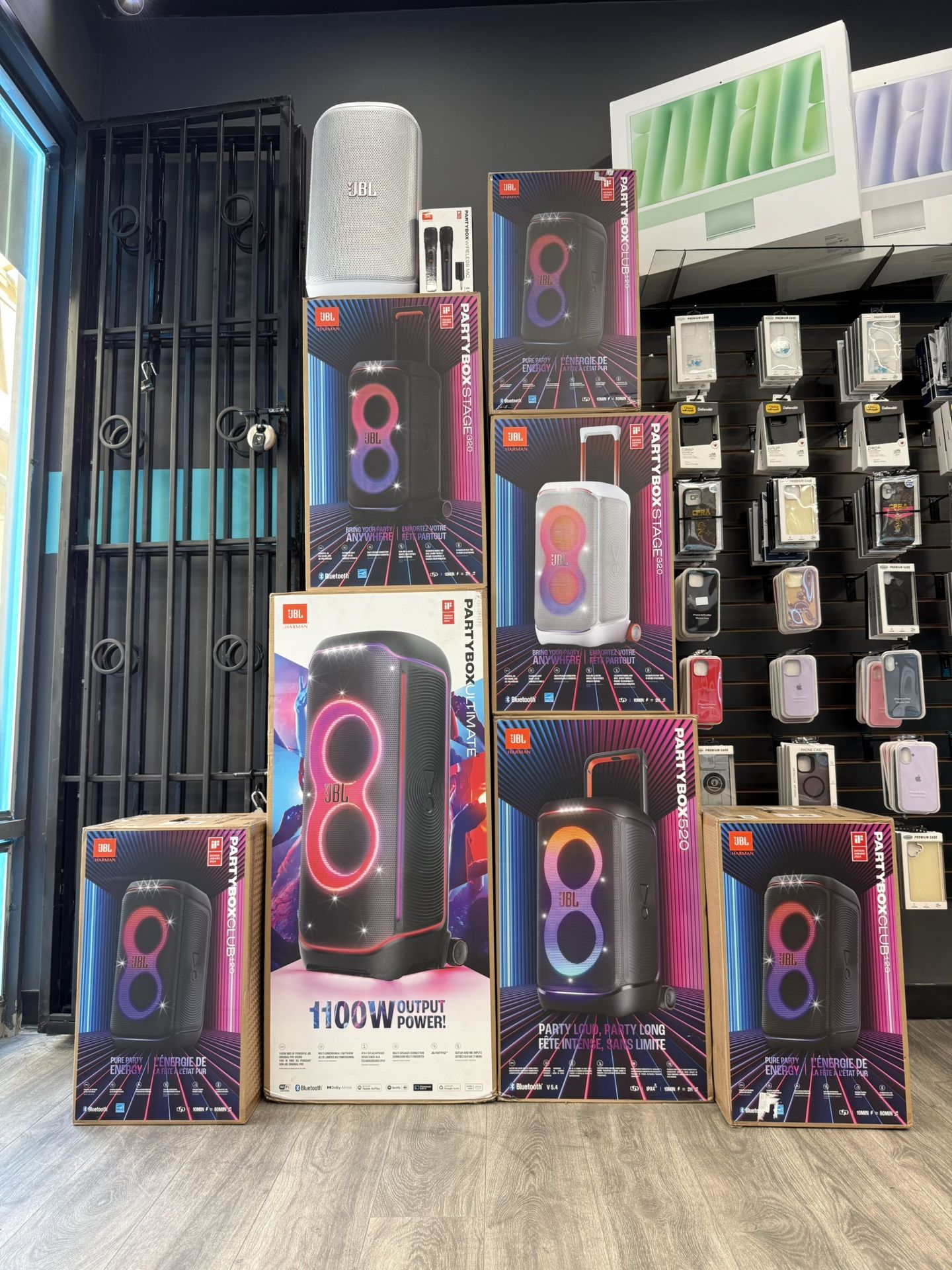 JBL Party Box Club 120 Stage 320 520 & Ultimate Available