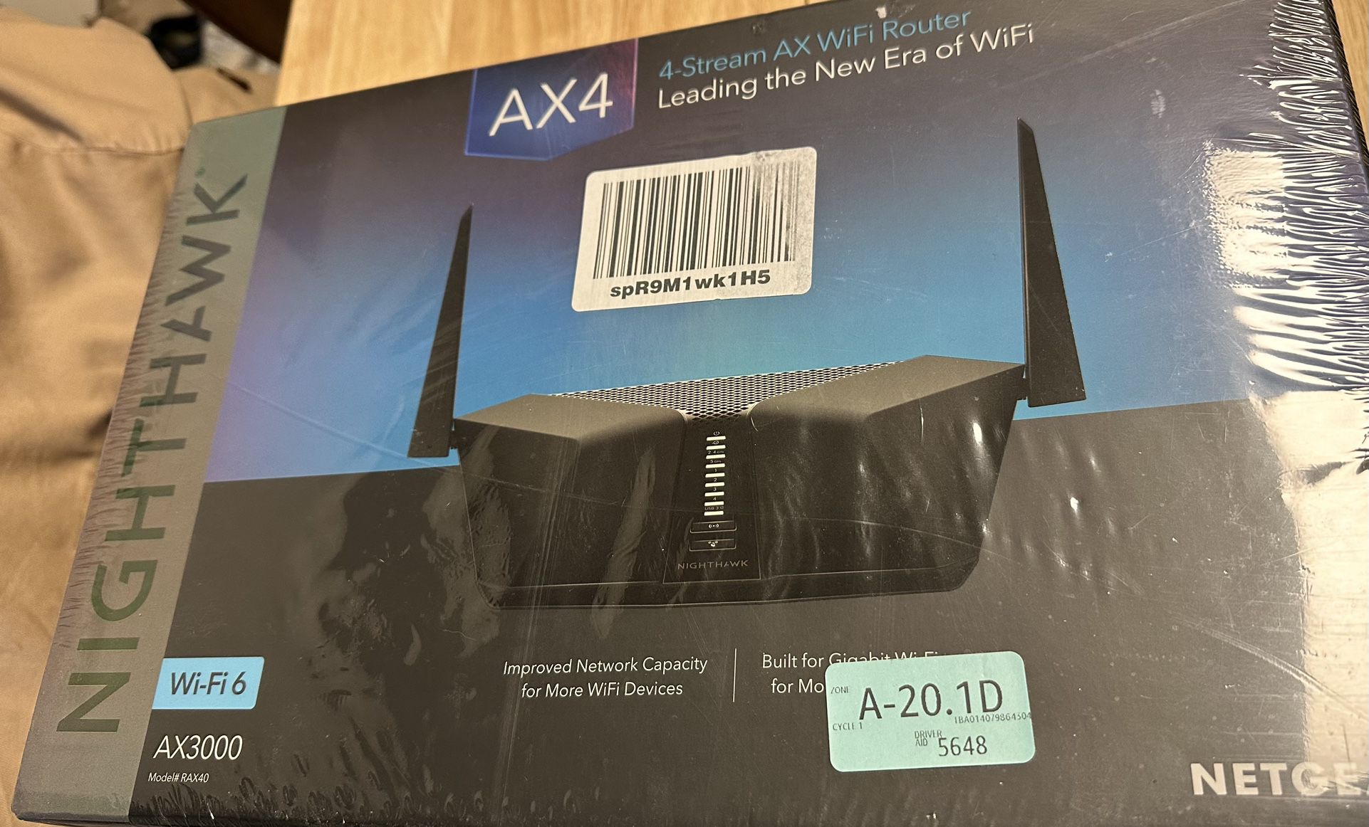 Netgear WiFi 6 AX4 AX3000