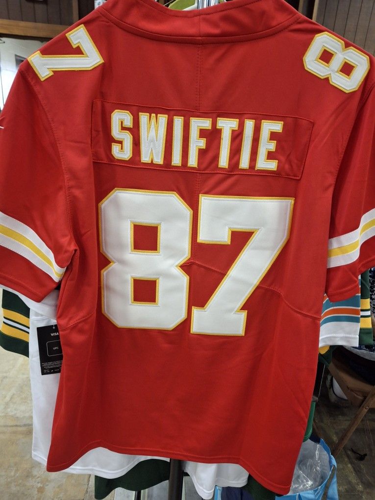 Taylor SWIFTIE Jersey Kansas City Chiefs Sizes S Thru L