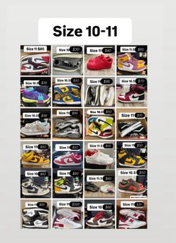 Jordan’s Nikes & more size 10 10.5 11