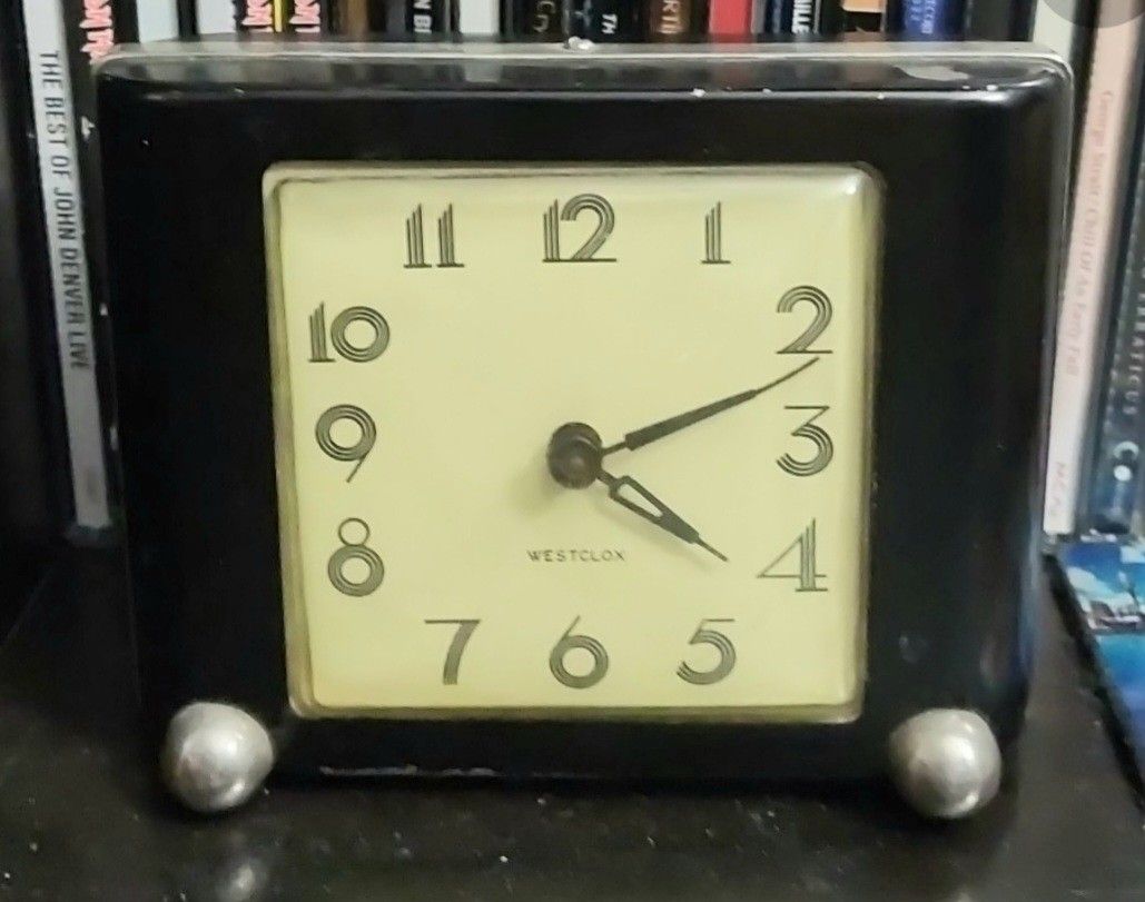 1933 Westclox Siesta Alarm Clock 