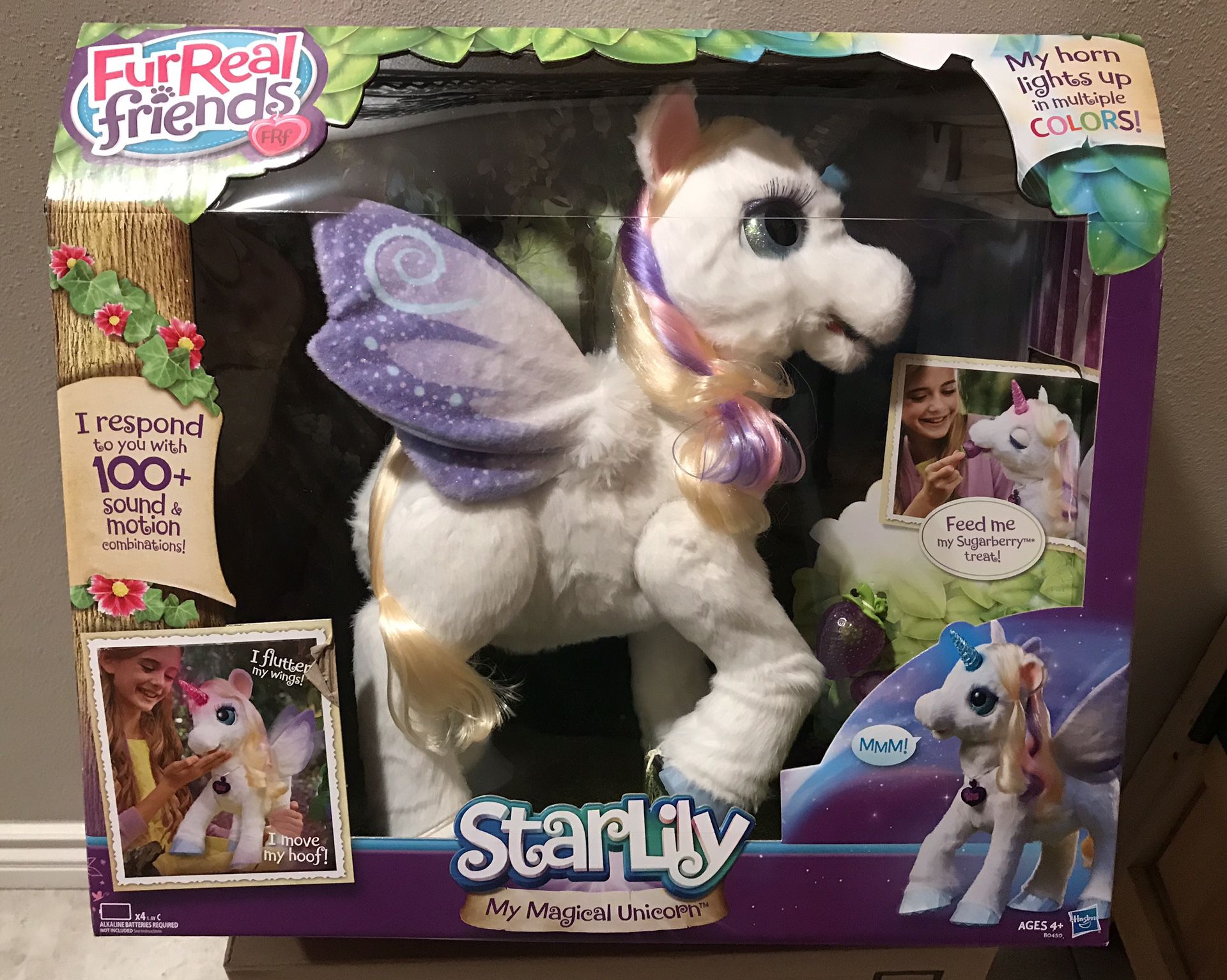 BRAND NEW FurReal friends StarLily “My Magical Unicorn” Interactive Plush Pet - $45