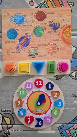 Kids Montessori puzzles