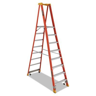 Lousisville 14’ Fiberglass PRO Platform Ladder