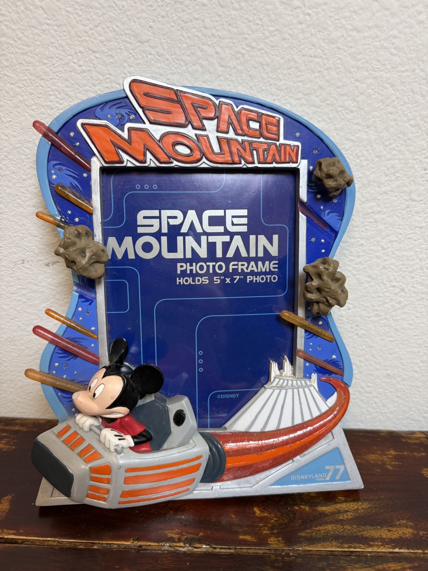 RARE Vintage 3D Disneyland 77 MICKEY MOUSE Space Mountain
