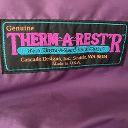 Therm A Rest Camping Hiking Chair