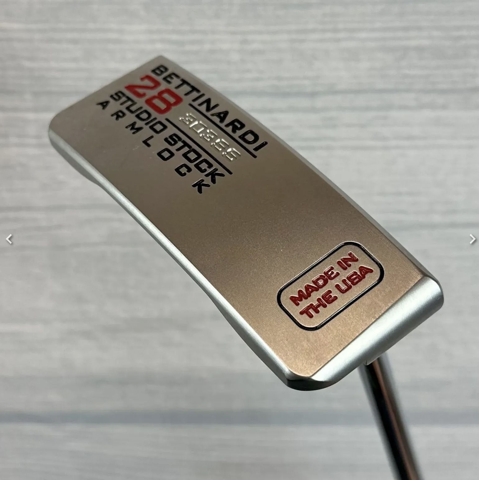 Bettinardi Studio Stock 28 Armlock Putter Winn Bettinardi Grip 41 