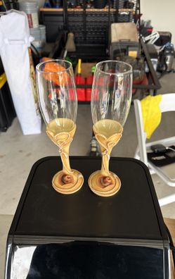 Champagne glasses