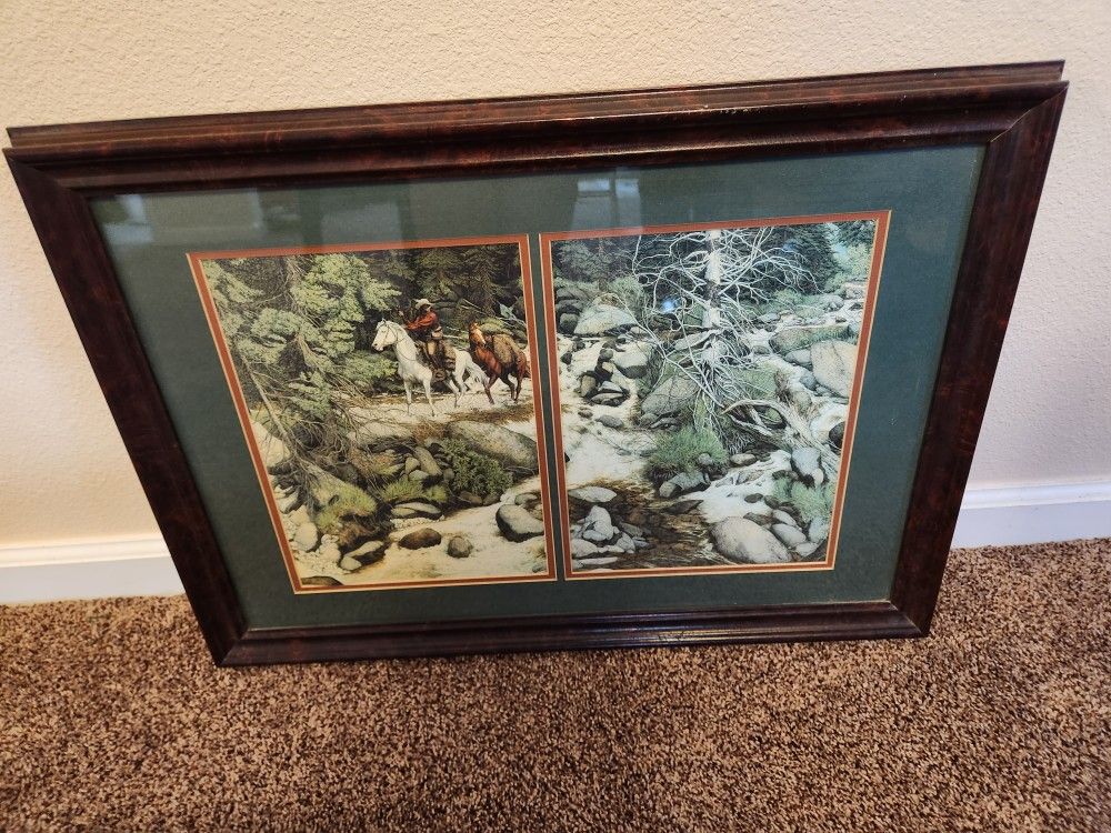 Bev Doolittle Forest Has Eyes Framed