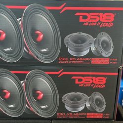 Ds18 6.5 Speakers 