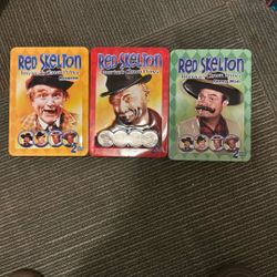 Red Skeleton Tin Box Collection