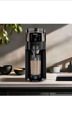 Brezza Supermix Protein Shake Maker Black Electric Auto Blender Dispenser System