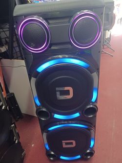 Double 15" Powerful Bluetooth Dj Party Speaker.  15000 watts . Brand New. 🎤 dolphin dolphin