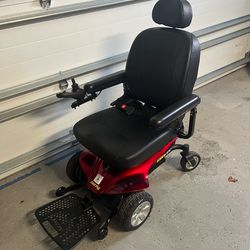 JAZZY MOTORIZED WHEELCHAIR ELECTRIC SCOOTER POWER MOBILITY CHAIR