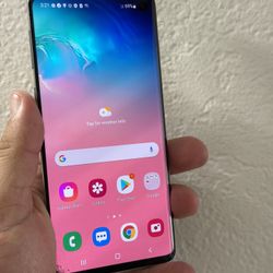 Galaxy S10 128gb Unlocked Minor Crack Screen 