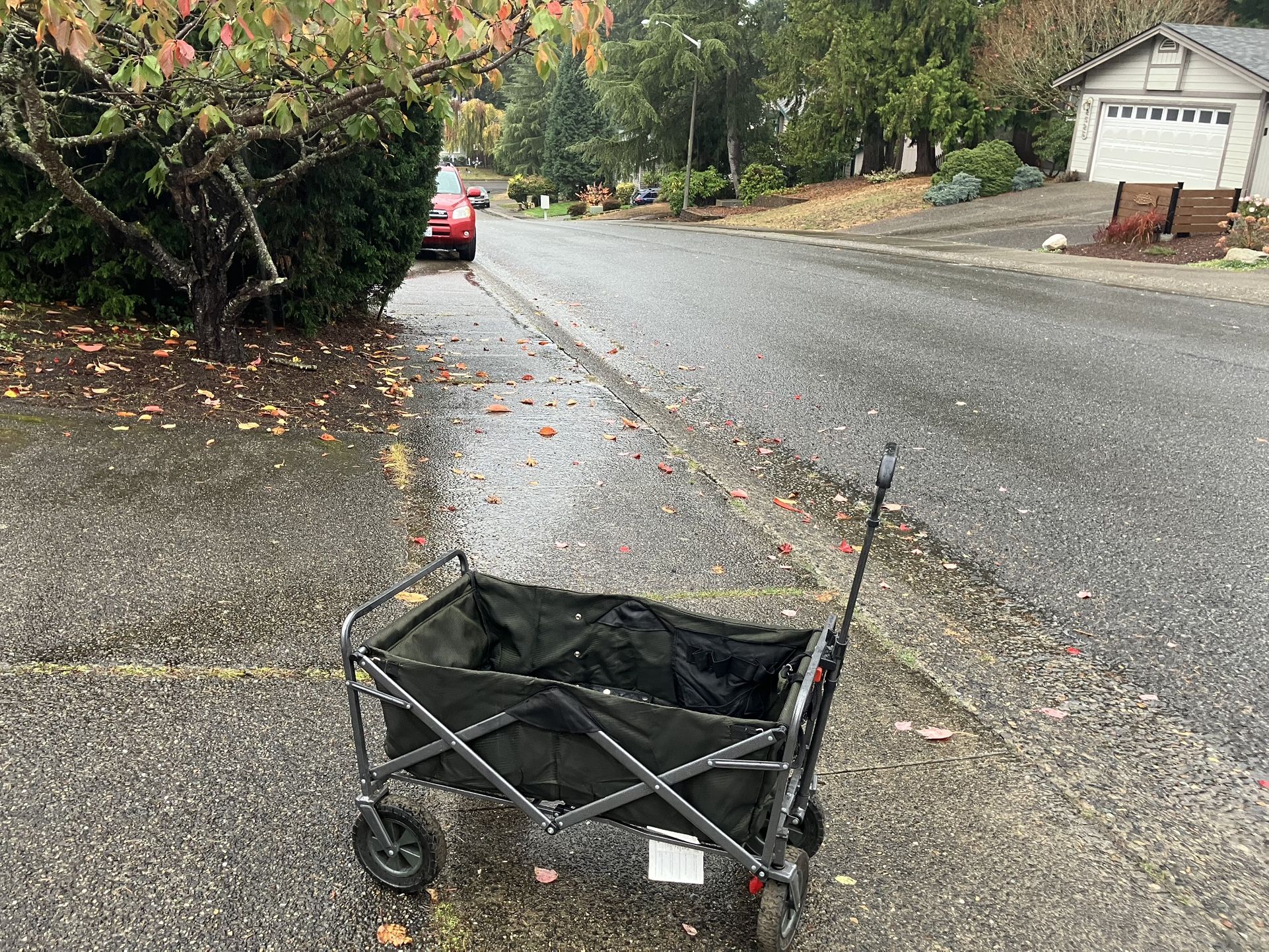 Child Kid Children Folding Wagon Garden Cart Trike Tricycle Bicycle Trike Stroller Like New