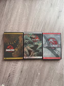 LOT#6 Jurassic Park Trilogy Collection