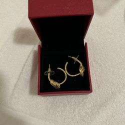 Gold Plated Hoop Earrings