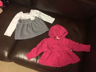 Baby girl Tshirt And Jacket Bundle