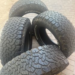 LT275/70/R18 Bfgoodrich all Terrain Tires Set