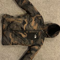 Small North Face Jacket Reversible Camouflage 