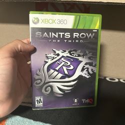 Saints Row The third Xbox 360 (CIB)