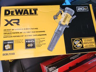 20V MAX XR 550 CFM 133 MPH Cordless Battery Powered Blower (Tool-Only)