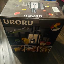 URORU Electric Juicer in Box