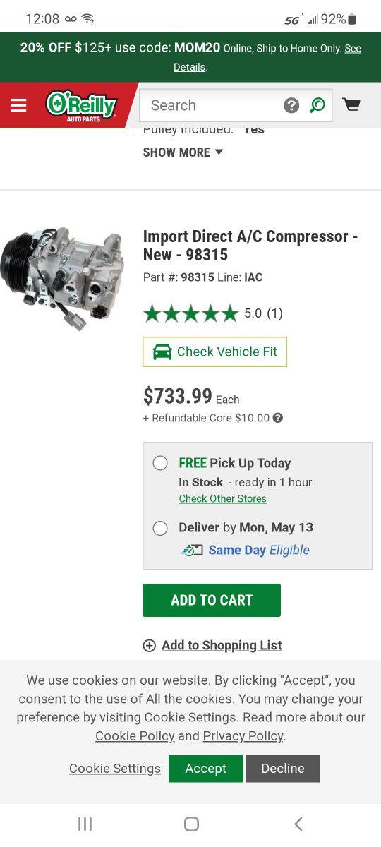 Ac Compressor  New