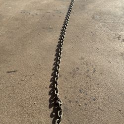 8’ galvanized chain $16