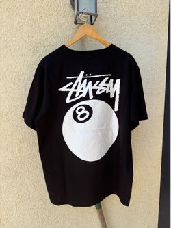 Stussy Black 8 Ball Tee NWT