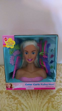 Barbie Color Curls Styling Head (2001) 88836