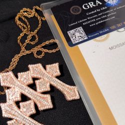 Triple Jesus Diamond Franco Chain