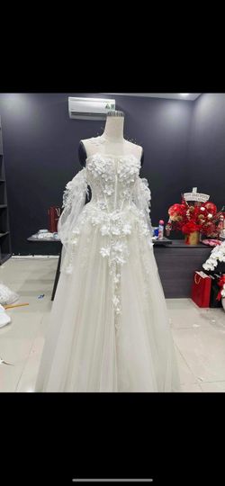 Corset wedding dress - like new