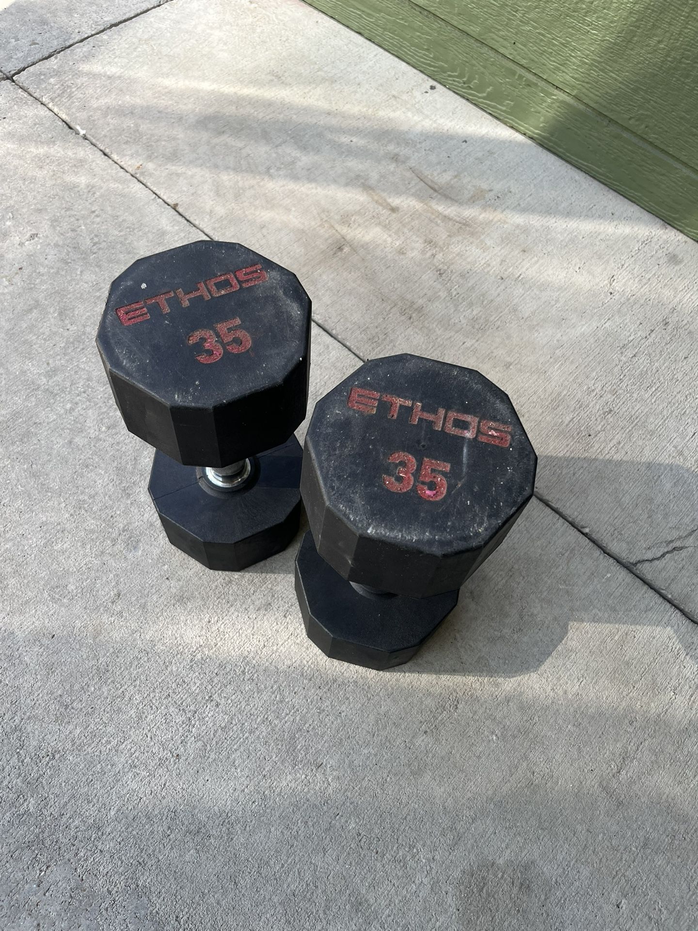 35 Pound Dumbbells