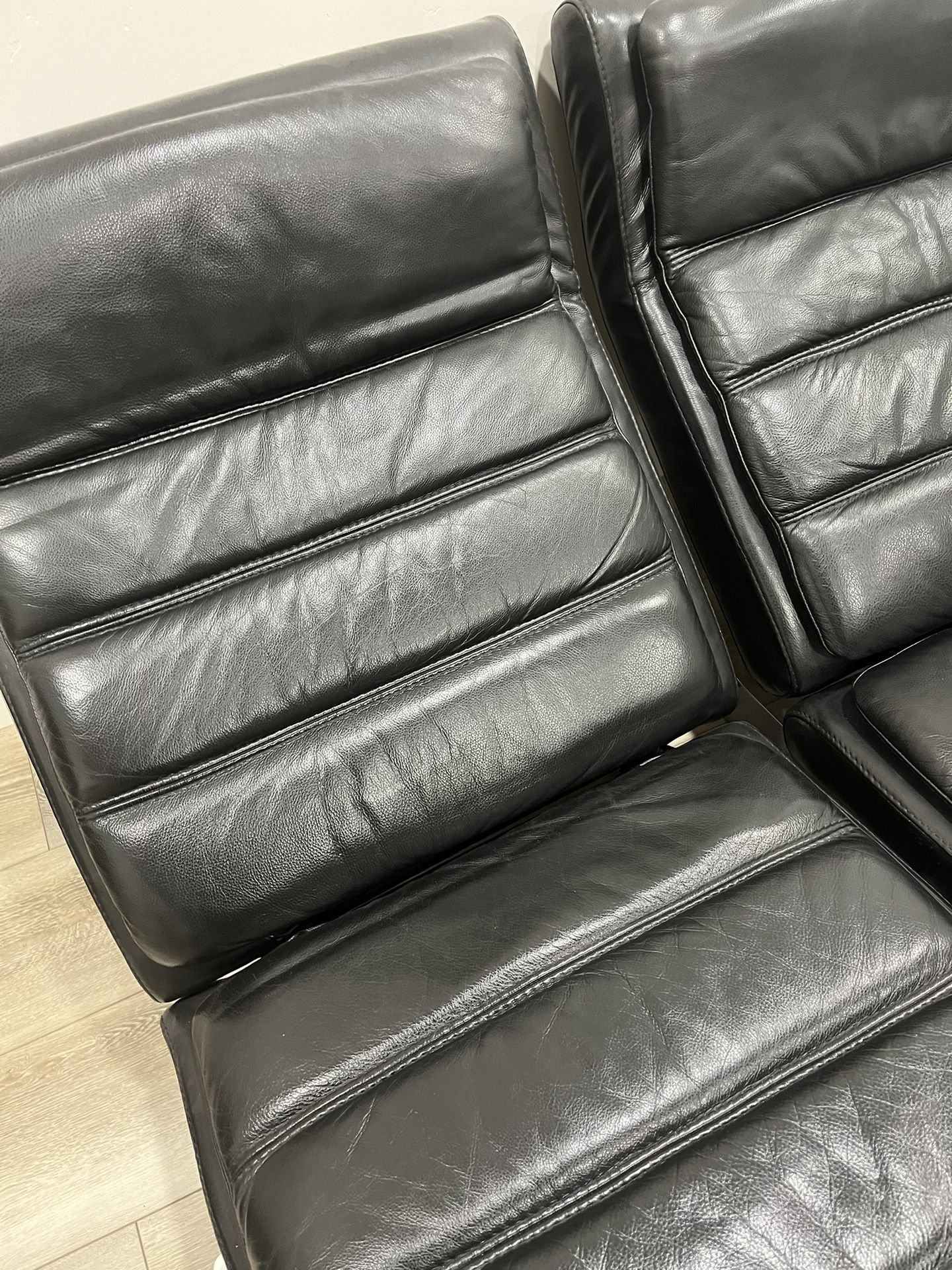 Leather Lounge Chairs