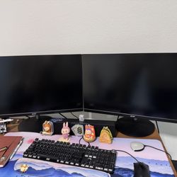 TWO Acer - Nitro 27 Inch Black Gaming Monitor 