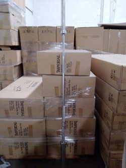 Heavy Duty 7 Ft 45 Lb Commercial Grade Olympic Weight Bar Brand New With Spring Clips Super Smooth Bearings