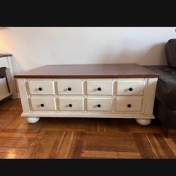 Coffee Table With Drawers 