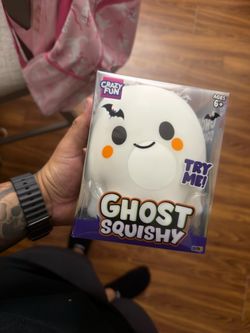 Crazy Fun Boy Ghost Squishy Toy
