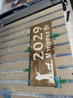 Custom wood signs