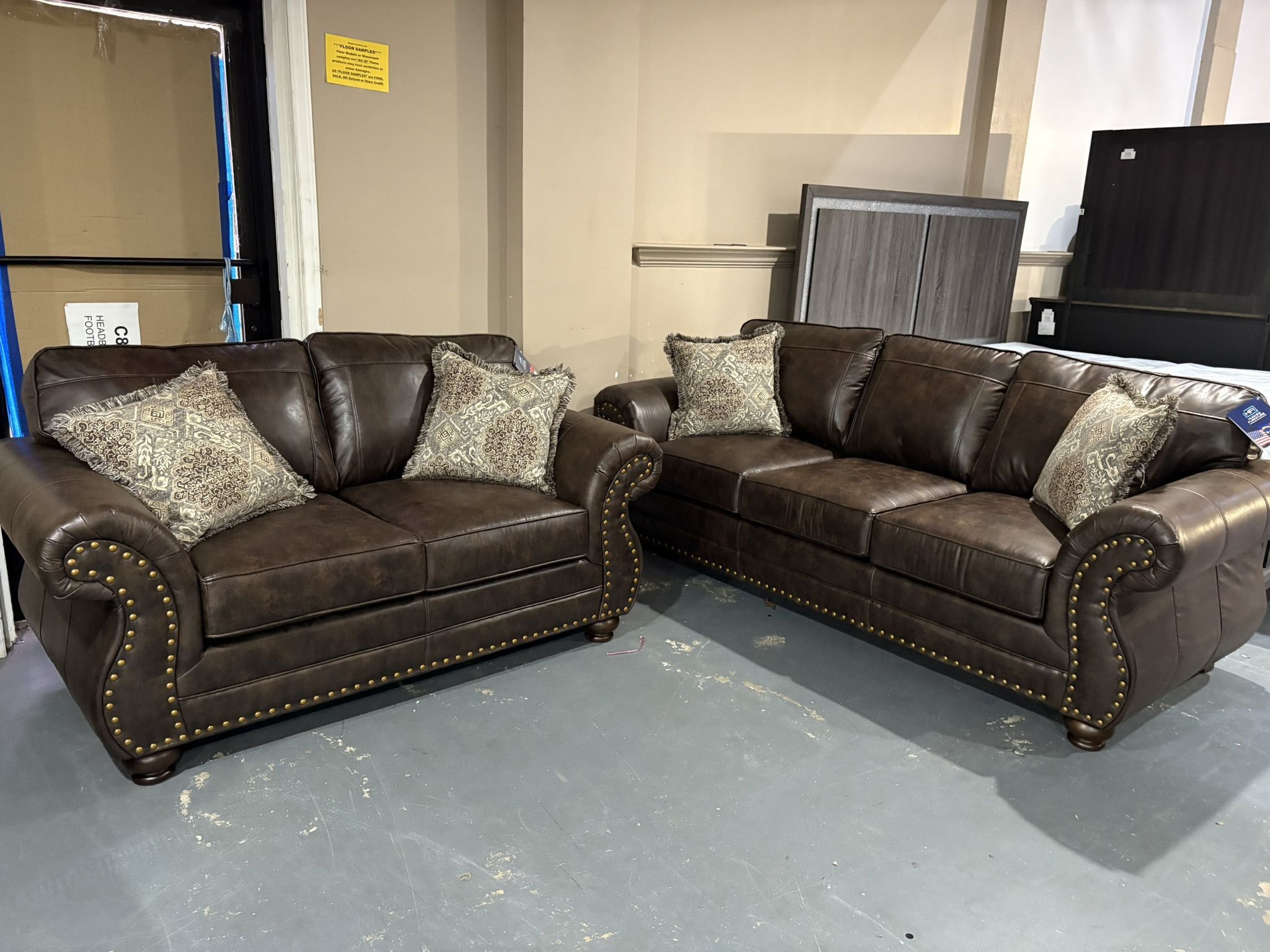New Ridgeline Brownie Sofa & Loveseat