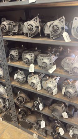 Commercial, heavy duty, truck, starters and alternators