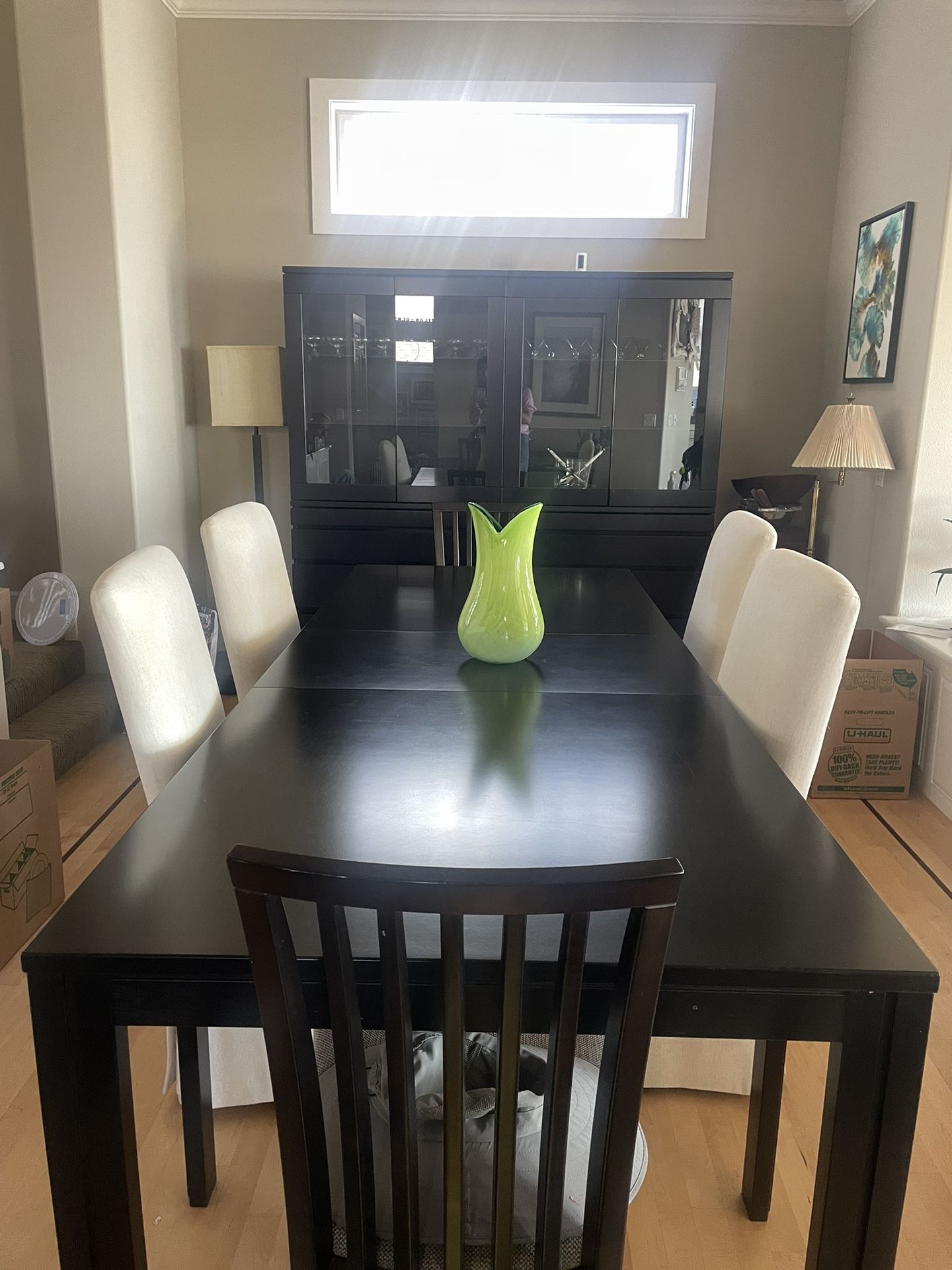 Dining Table And Hutch by Dania