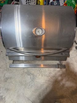 Charcoal stainless steel grill