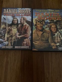 Daniel Boone two DVD movies