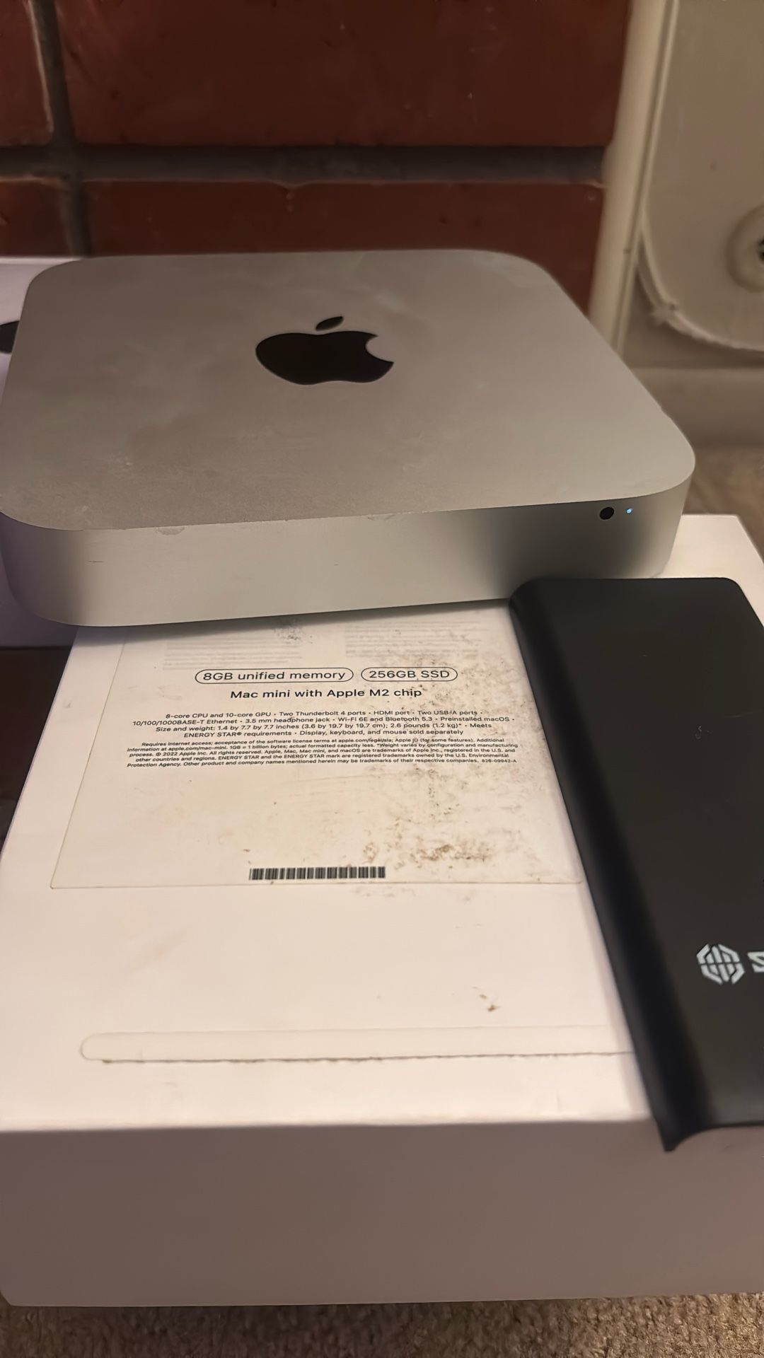 Apple Mac mini with the M2 chip.